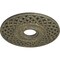 Ekena Millwork Robin Ceiling Medallion (Canopies up to 6 1/4"), 22 1/4"OD x 4 3/4"ID x 1 1/4"P, Witch Hazel Crackle CM22RBWHC - alternate 3
